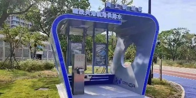 青島戶外直飲水亭：小細節(jié)彰顯大文明